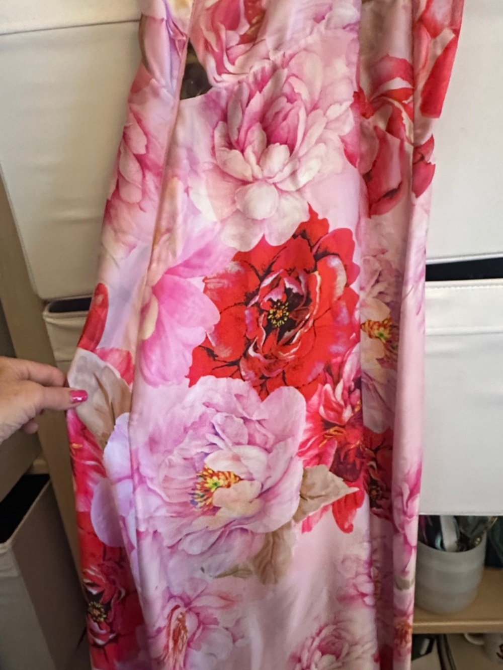 NWT ASTRATTO ITALY SATIN GOWN M - Picture 5 of 7